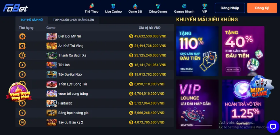 Truy cập trang web hoặc ứng dụng app fly88